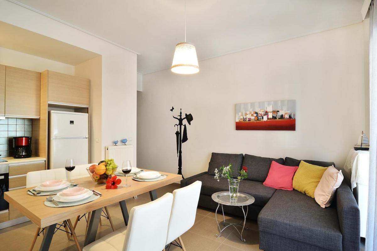 New Apartment Near The Beach. Chania  Екстер'єр фото